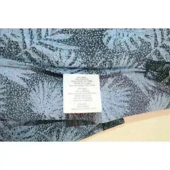 Nat Nast Luxury Orginals Silk Blend Relaxed Fit Casual Tropical Men's Shirt Sz L - Picture 16 of 16